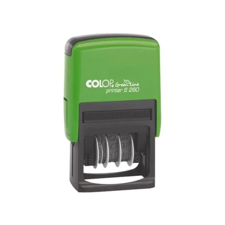 Colop - Tampon Dateur Printer Green Line S260 - "télécopie"