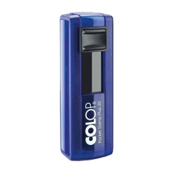 Colop Pocket Stamp Plus 20 - Tampon de poche personnalisable - 4 lignes - format rectangulaire