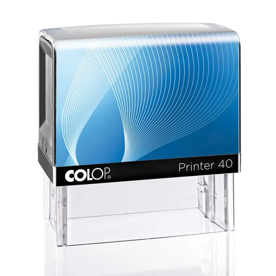 Colop Printer 40 - Tampon personnalisable - 6 lignes - format rectangulaire