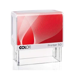 Colop Printer 50 - Tampon personnalisable - 7 lignes - format rectangulaire