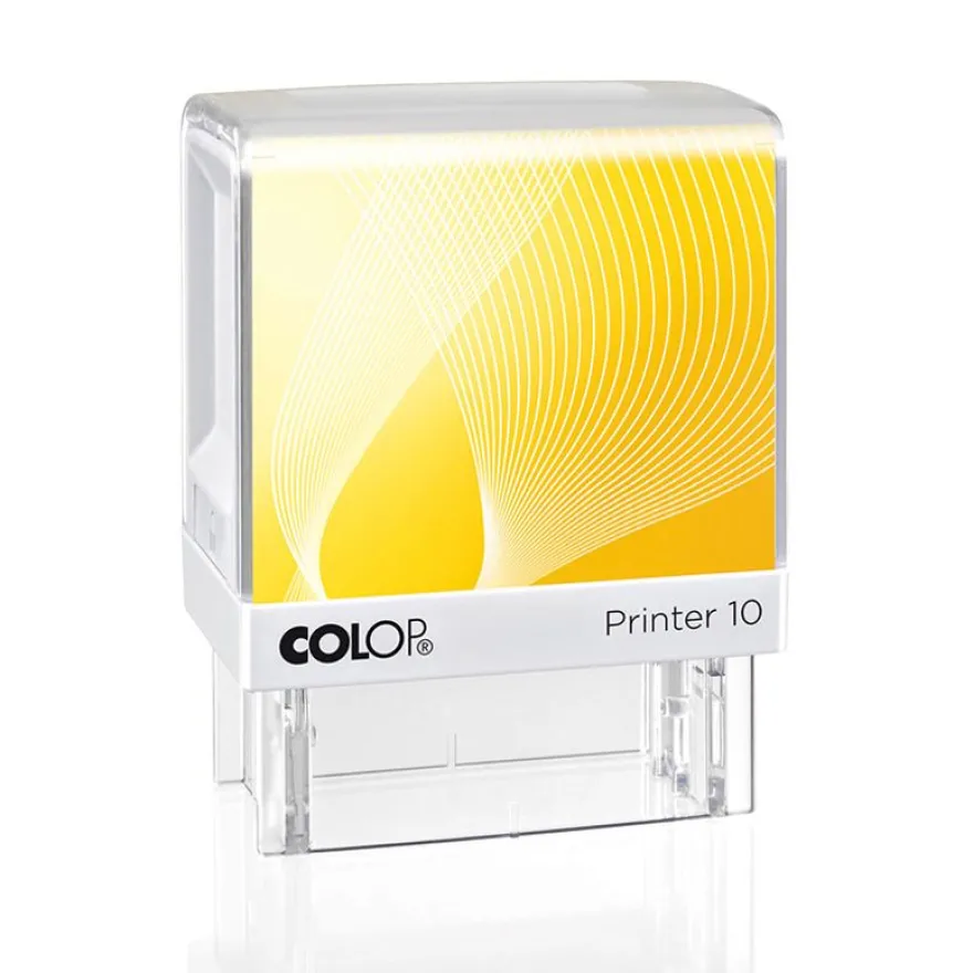 Colop Printer 10 - Tampon personnalisable - 3 lignes - format rectangulaire