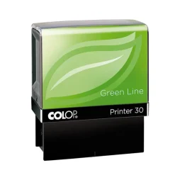 Colop Printer 30 Green Line - Tampon personnalisable - 5 lignes - format rectangulaire