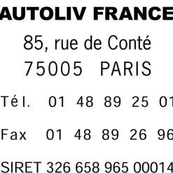 Colop Printer Q43 - Tampon personnalisable - 10 lignes - format carré
