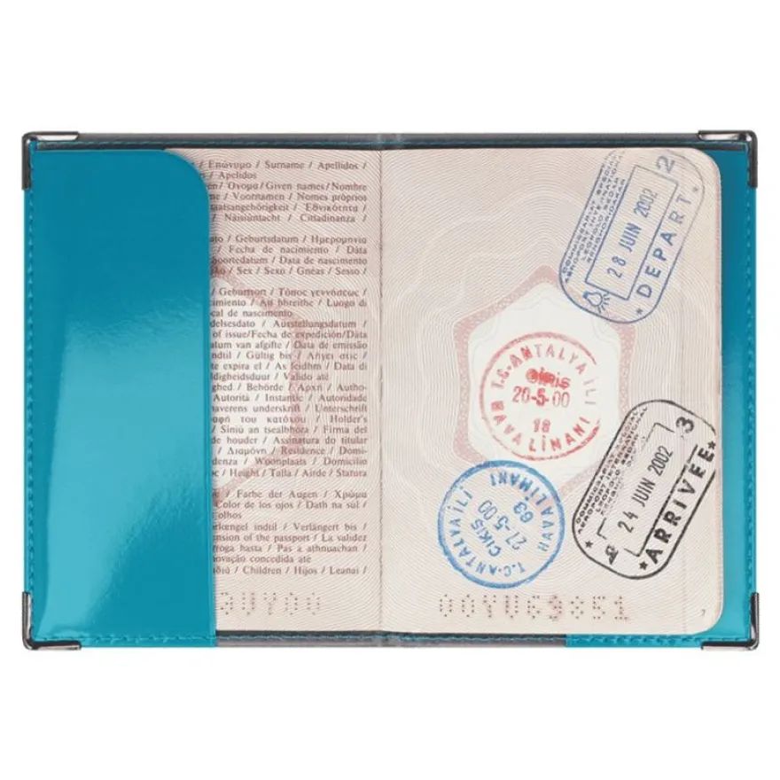 Color Pop - Etui passeport blindé - disponible dans différentes couleurs