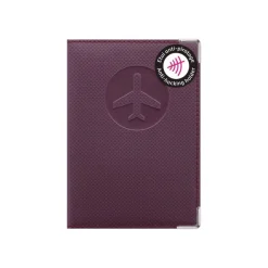 Color Pop - Etui passeport blindé silver