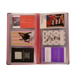 Color Pop - Etui pour 72 cartes de visite - disponible dans différentes couleurs