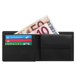 Color Pop - Portefeuille à l'italienne bicolore - anti RFID