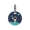 Color Pop - Porte-étiquette pour sac enfant - Diamètre 7.5 cm - Différents motifs disponibles