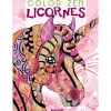 Color zen licornes fond printanier