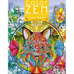 Color Zen scintillant - La magie des saisons - Livre de coloriage détente - Dès 6 ans