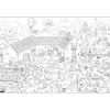 Coloriage géant La Ferme - 80 x 120 cm - Bouchut
