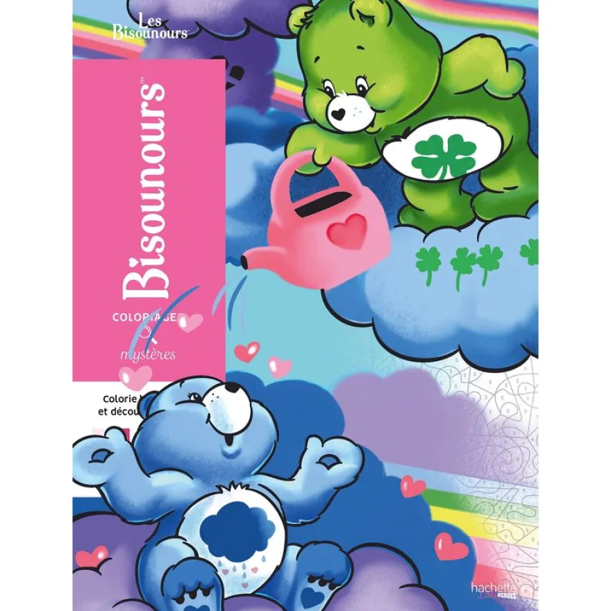 Coloriages mystères - Bisounours