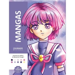 Coloriages mystères - Mangas