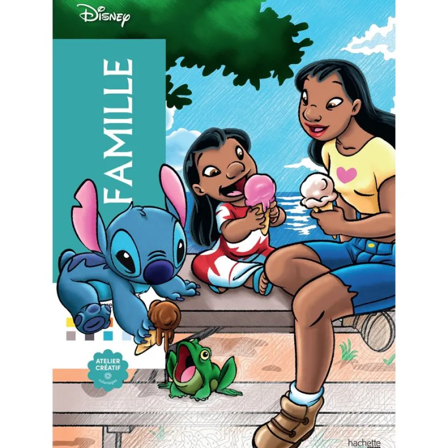 Coloriages mystères Disney - Famille