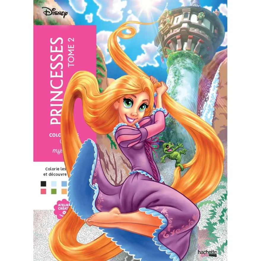 Coloriages mystères Disney - Princesses Tome 2