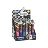 Colorino School - Stylo à bille effaçable chat - encre gel - bleu - avec gomme