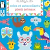 colos et autocollants pixels animaux
