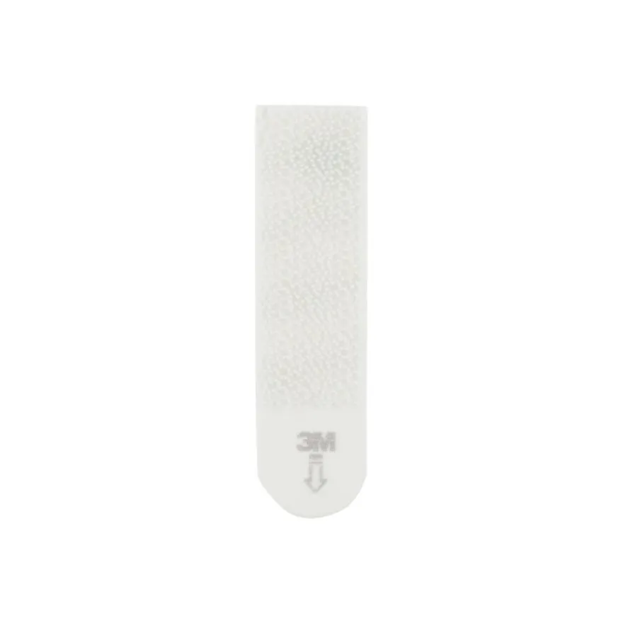 Command - 4 paires de languettes accroche-tableaux - moyen - 19 x 70 mm - blanc