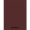 Conquérant Classique - Cahier polypro 24 x 32 cm - 96 pages - Grands Carreaux ( Seyès) - Marron