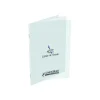 Conquérant Classique - Cahier de dessin polypro 17 x 22 cm - 32 pages blanches - transparent