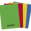 Conquérant Classique - Cahier Polypro - 17x22 -48 pages - Seyès - Assortis