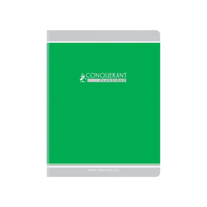 Conquérant Classique - Cahier d'écriture DL 3/10 mm - 17 x 22 cm - 32 pages