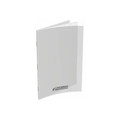 Conquérant Classique - Cahier polypro 24 x 32 cm - 96 pages - uni - transparent