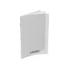 Conquérant Classique - Cahier polypro 24 x 32 cm - 48 pages - petits carreaux (5x5mm) - transparent