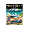 Construis tes voitures - Construis… avec des autocollants - par Tudhope Simon - livre d'activités