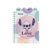 CoolPack Disney - Cahier de notes - A5 (148 x 210 mm) - 100 feuilles / 200 pages - carré - stitch