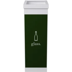 Corbeille de tri sélectif pour le verre