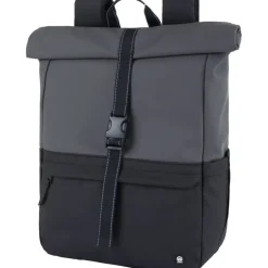 Cork - sac à dos ordinateur roll-top 15,6'' - gris et noir