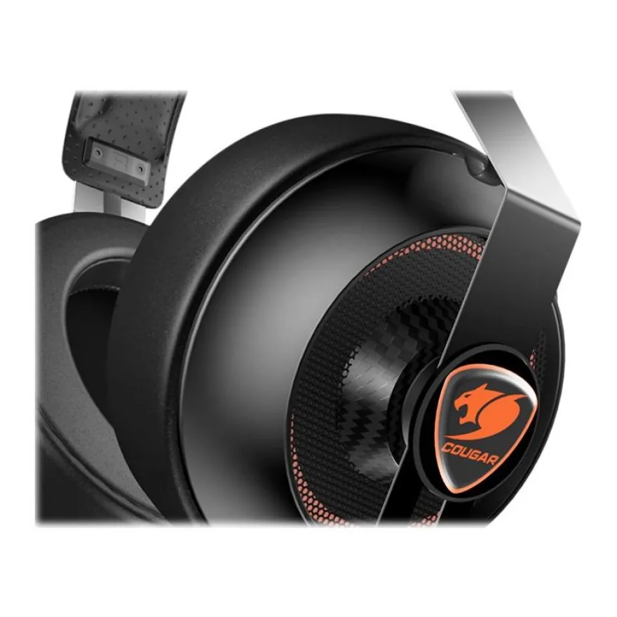 COUGAR Phontum essential - Casque gamer filaire avec micro - noir