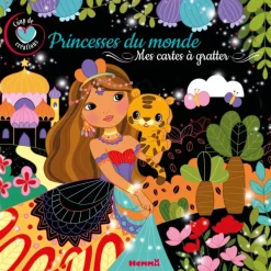 Coup de coeur créations - Princesses du monde - Mes cartes à gratter