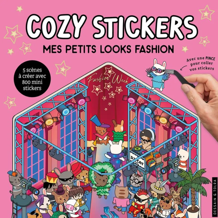Cozy Stickers - Mes petits looks fashion