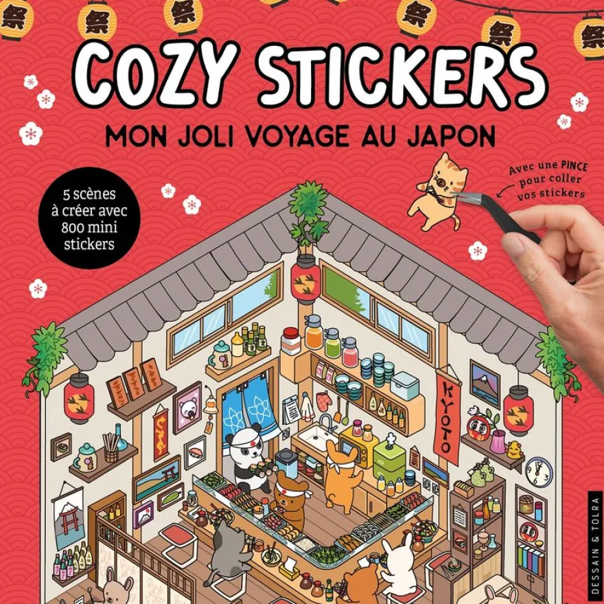 Cozy Stickers - Mon joli voyage au Japon