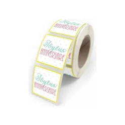 Créastyl Simple - Étiquettes cadeau "joyeux anniversaire" - 4 cm x 3.5 cm