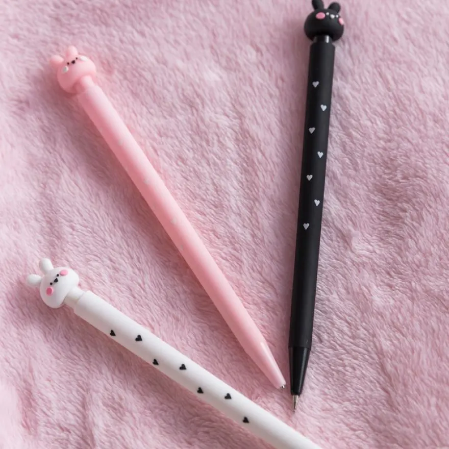 Crayon mécanique 0,5 mm 2B Back2Fun - tête lapin - design ludique - recharge 12 mines incluse