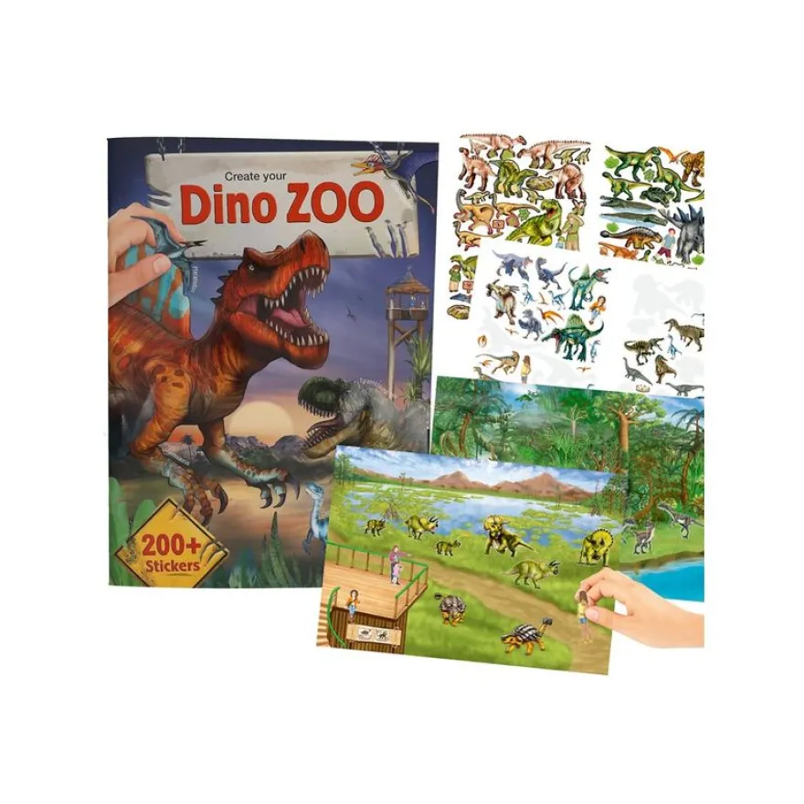 Create Your DINO ZOO - livre d'activités