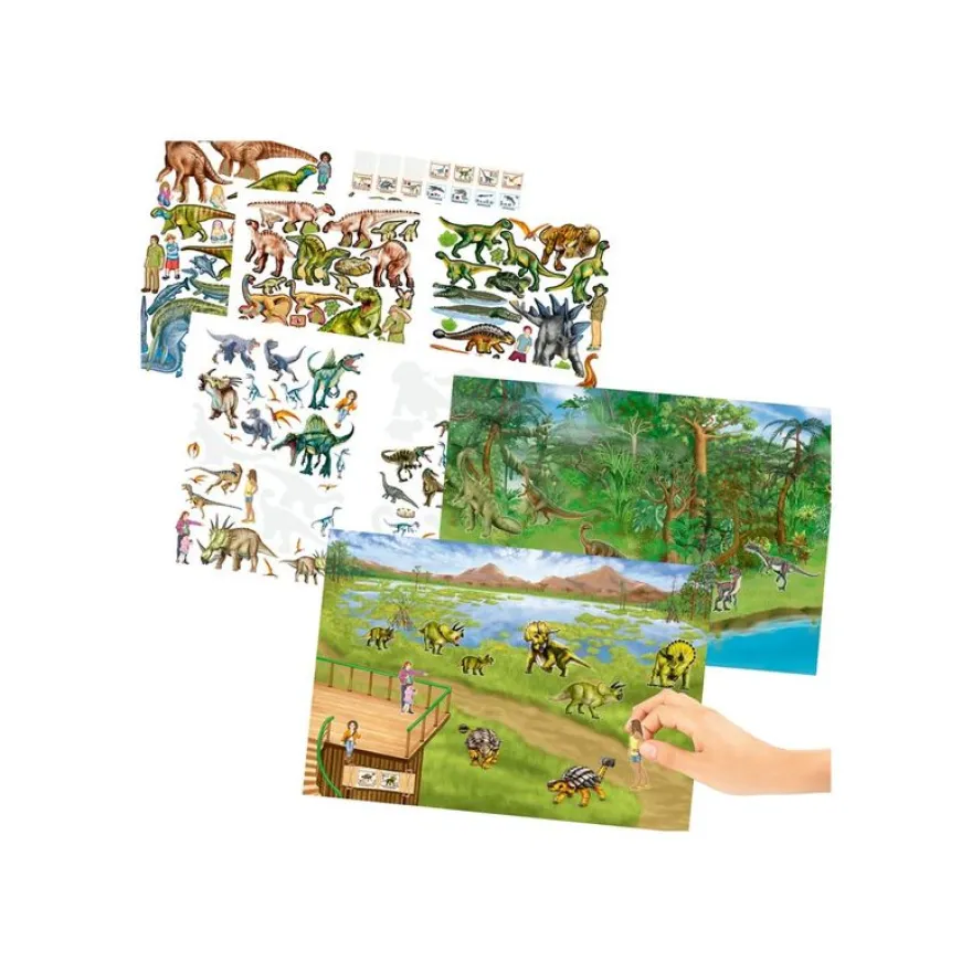 Create Your DINO ZOO - livre d'activités