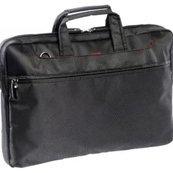 Cristo - Sacoche pour ordinateur portable 17" - noir et rouge