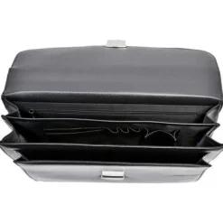 Cristo Affaires - Cartable rigide 3 compartiments - noir