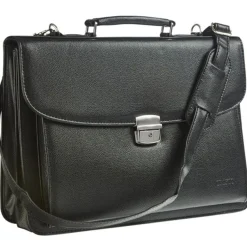 Cristo Affaires - Cartable rigide 3 compartiments - noir