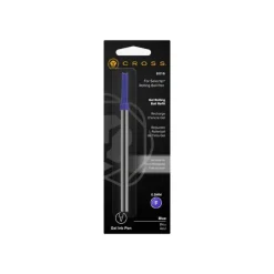 Cross - Recharge - bleu - encre gel - 0.5 mm - fin