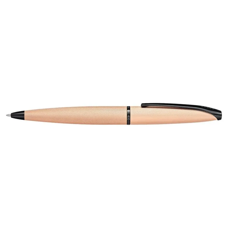 Cross ATX - Stylo à bille - noir - moyen - rétractable