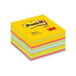 Cube Post-it Couleurs Light Energie - 76 x 76 mm