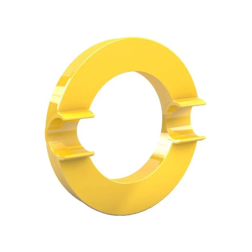 Dahle - Aimant super puissant Neodym - 8 cm de diamètre - avec porte marqueur - jaune