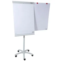 DAHLE - Chevalet de conférence mobile TEAM - métallique magnétique - 99 x 68 cm - laqué