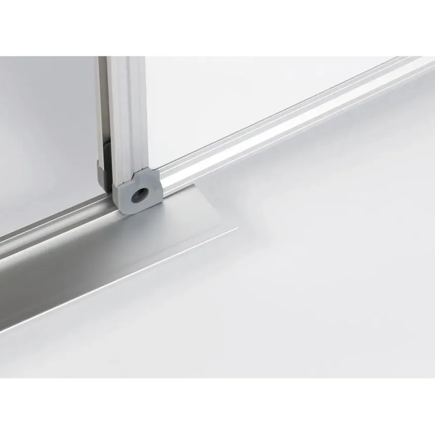 DAHLE - Tableau blanc laqué 60 x 90 cm - magnétique - cadre alu renforcé