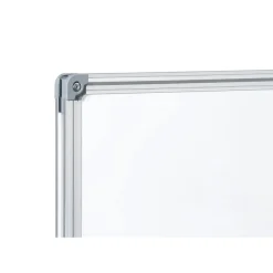 DAHLE - Tableau blanc laqué 100 x 200 cm - magnétique - cadre alu renforcé